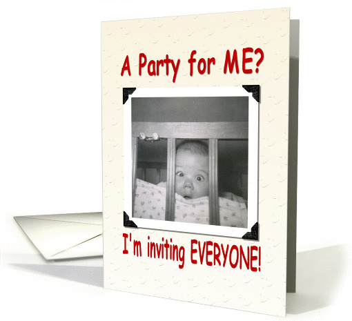 1st Birthday Party invitation card (367009)