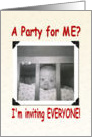 1st Birthday Party invitation card