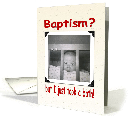 Baptism invitation card (367016)