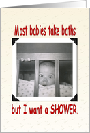 Baby Shower invitation card