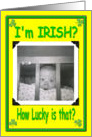 I’m Irish? card