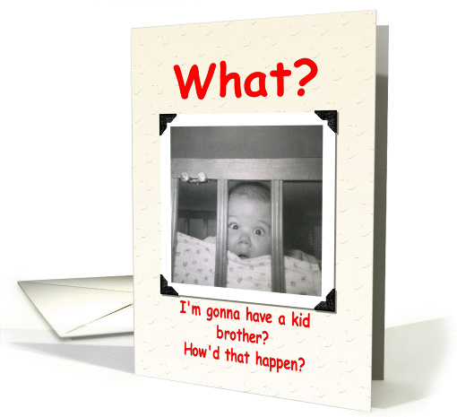 Expecting Announcement - boy card (367043)
