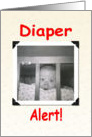 Diaper Alert card