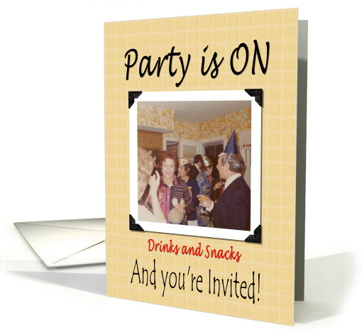 Cocktail Party card (367364)