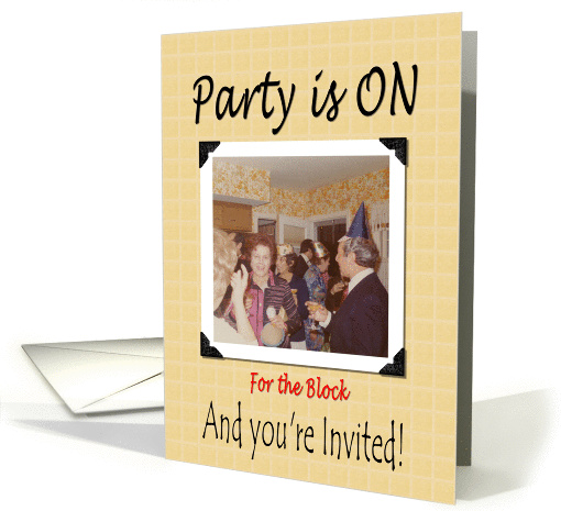 Block Party card (367367)