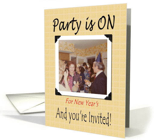 New Years Party card (367380)