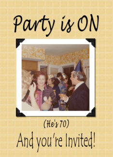 70th Birthday Party ...