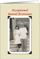 Dental Assistant - Blank card