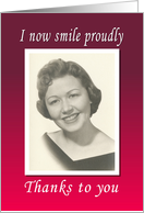 Dentist - Thank You card