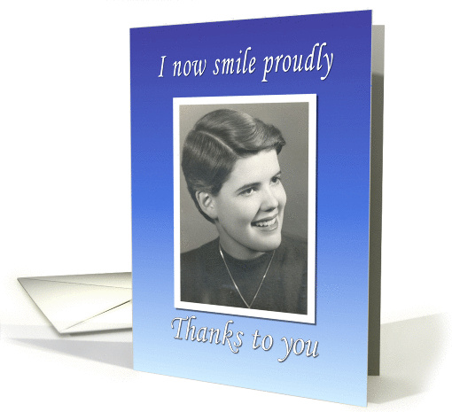 Dental assistant - Thank You card (367487)