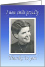 Dental assistant - Thank You card