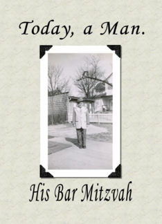 Bar Mitzvah Announcement
