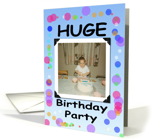 Birthday Party - Boy card (381825)