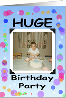 Birthday Party - Boy card