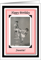 Happy Birthday - Lesbian card