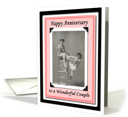 Anniversary  - Lesbian Couple card (382633)