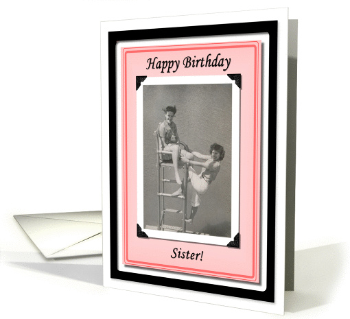 Happy Birthday Sister card (382637)