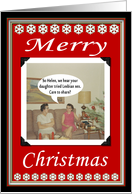 Christmas Lesbian Sex card
