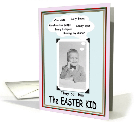 Easter Kid card (382788)