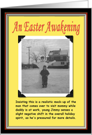 Easter Awakening - Funny card