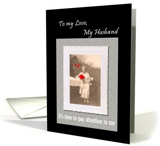 Needs attention - Funny card (386132)