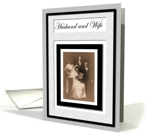 Just Married Announcement card (387224)
