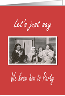 Engagement Party Invitation card