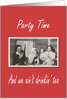 Party invitation card