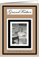 Grandfather Birthday Party Invitation - Funny card