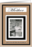 Mother Birthday Party Invitation card