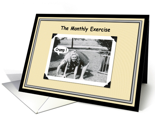 The Monthly Exercise card (389918)