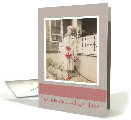Red Hat - Out with Style - Note card (391234)
