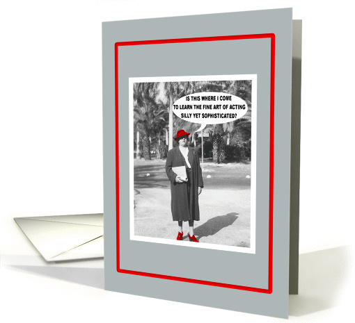 Red Hat Humor - Note card (391258)
