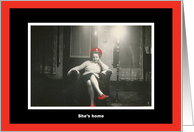 She’s Home card