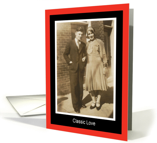 Classic Love - Romance card (392117)