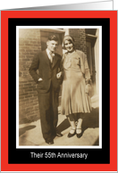 55th Anniversary card