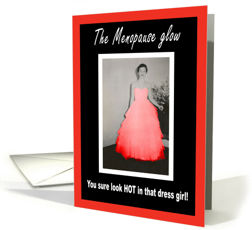 The Menopause Glow card (392417)