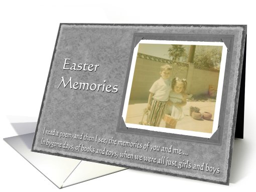 Easter Memories - Retro card (392468)