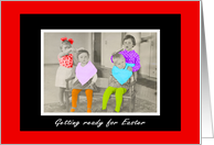 Easter Haircuts card