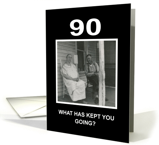 90TH Birthday for Her card (393301)