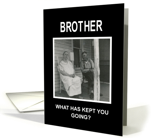 Birthday for BROTHER card (393326)