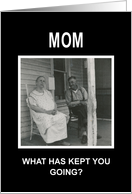 Birthday for mom card