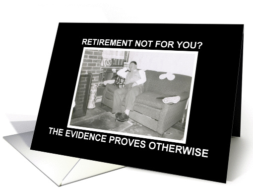 Retirement Announcement card (393373)