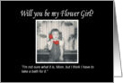 Be my Flower Girl? card