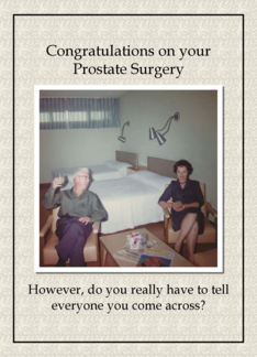Prostate Surgery Congratulations