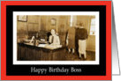 Happy Birthday Boss card