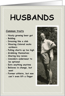 Father’s Day Husband - FUNNY card