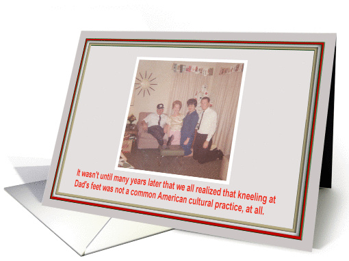 Dads Feet card (397189)