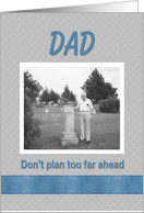 Dad on Fathers Day card