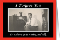 I Forgive you card